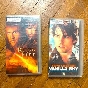 Tom Cruise, Christian Bale, Matthew McConaughey VHS movie bundle